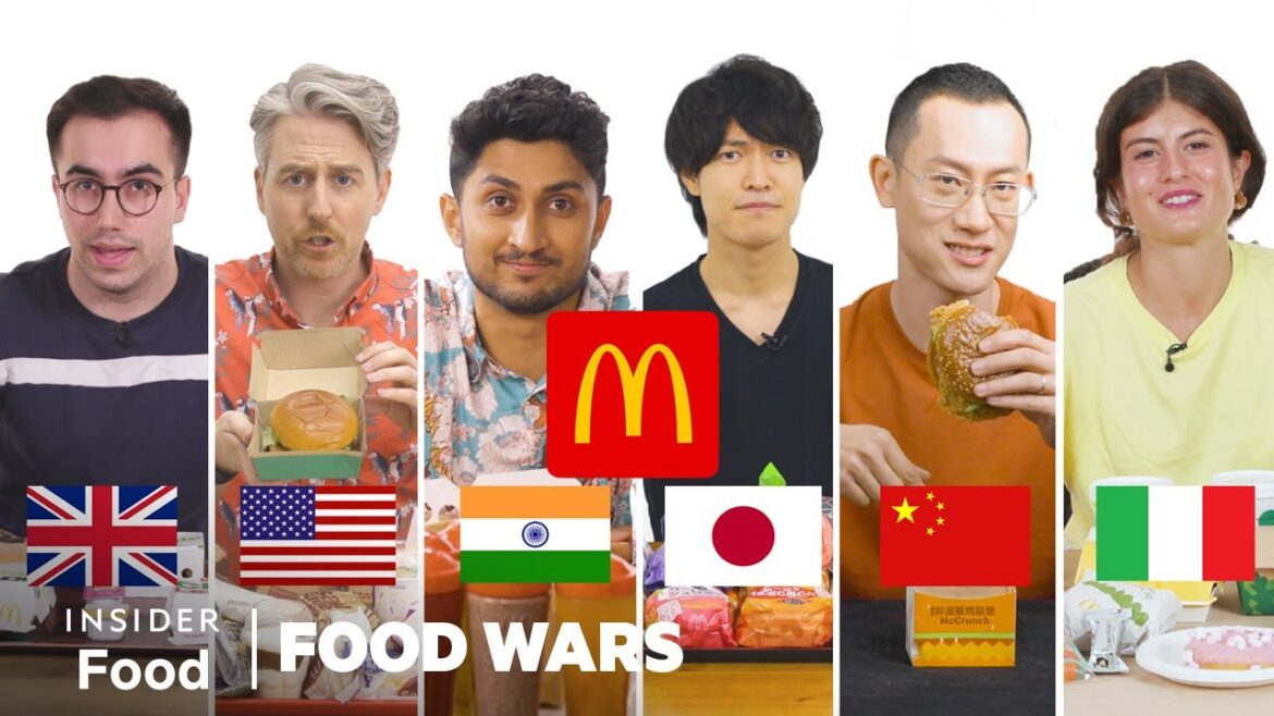 US vs UK, India, China, Japan, and Italy McDonald’s | Food Wars | Insider Food US vs UK, India, China, Japan, and Italy McDonald's | Food Wars | Insider Food