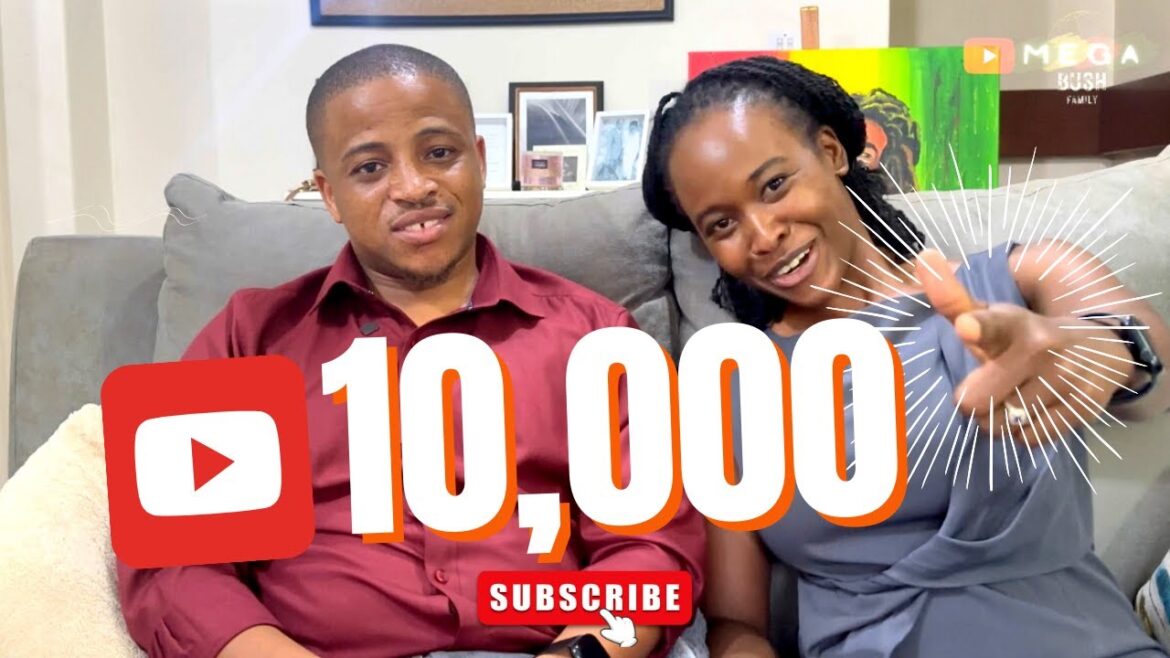 Zimbabwean-Jamaican Couple Hit 10K YouTube Subscribers In 6 Months! (Thank You!)