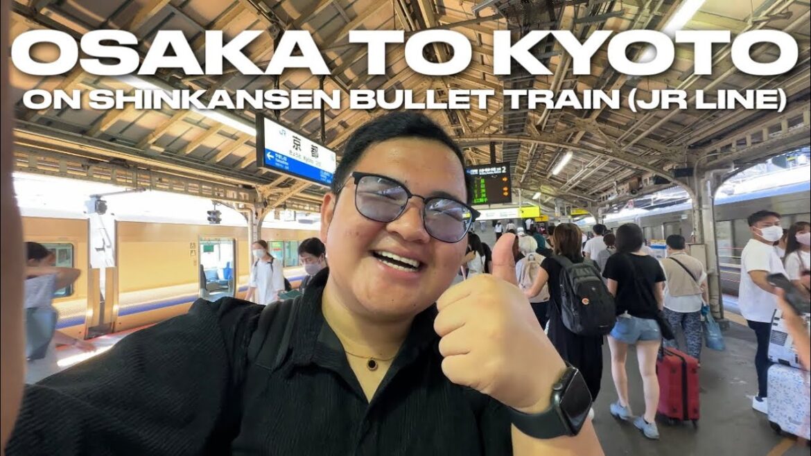 Osaka to Kyoto on Rapid Train (JR Line) | Ivan de Guzman Osaka to Kyoto on Rapid Train (JR Line) | Ivan de Guzman