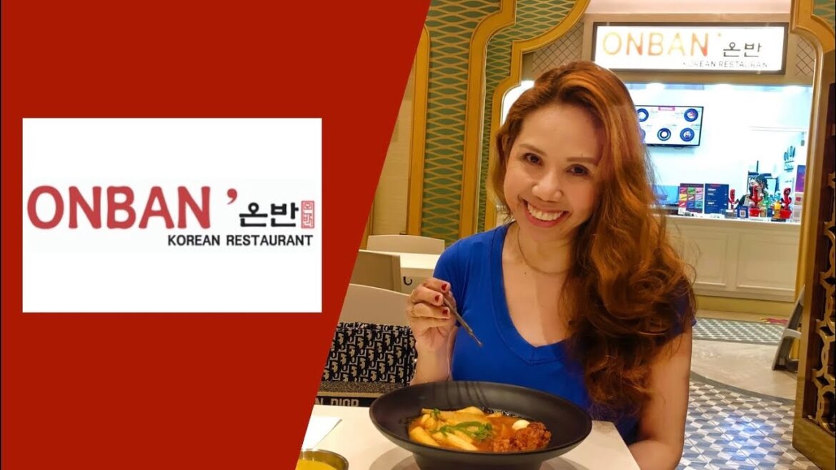 Onban Okada Manila - Onban Korean Restaurant - Okada Manila - Tteok-bokki - Floria Secret