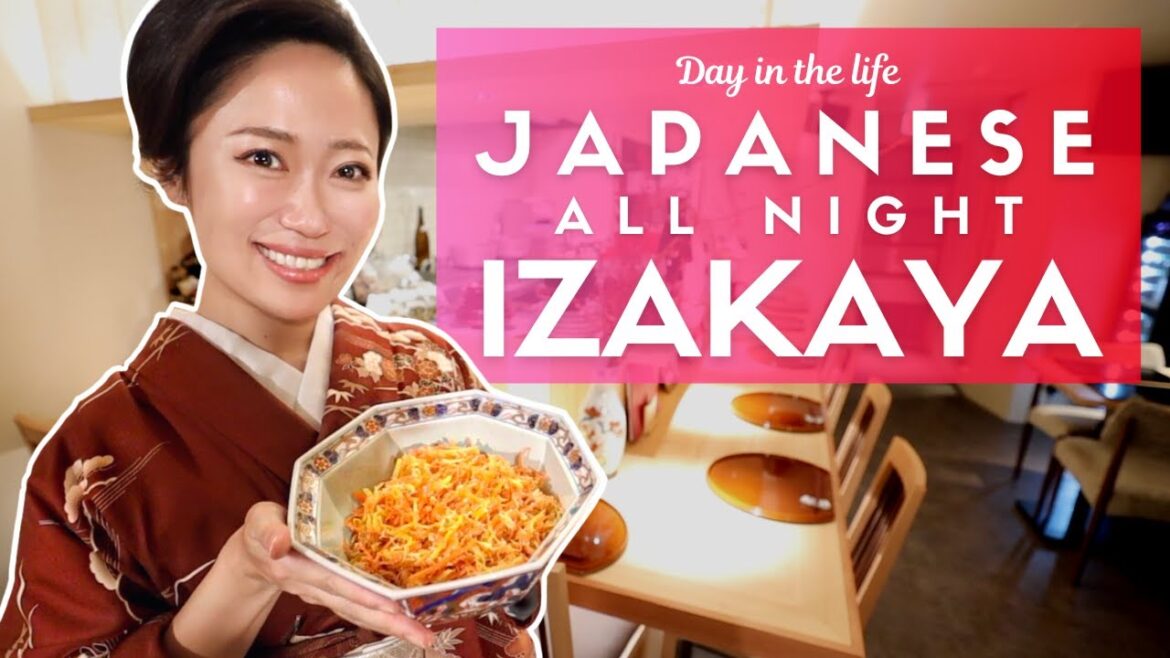 Day in the Life of a Japanese All-Night Izakaya Restaurant Worker Day in the Life of a Japanese All-Night Izakaya Restaurant Worker