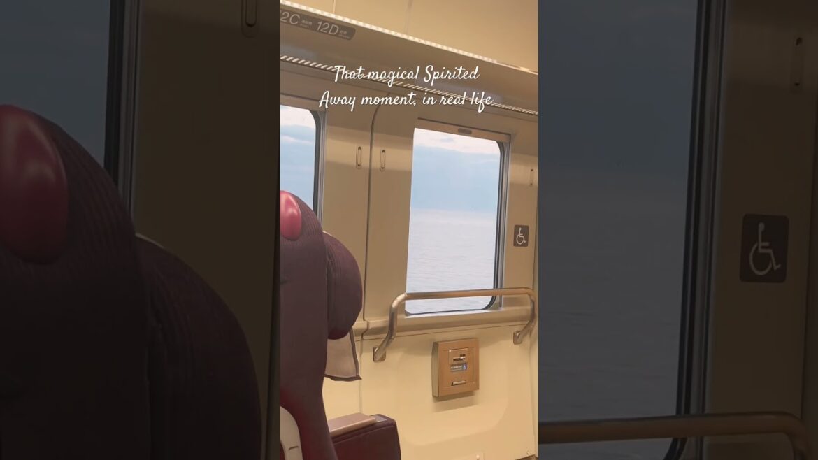 So happy I got to experience this moment on camera, along my travel from Sapporo to Hakodate