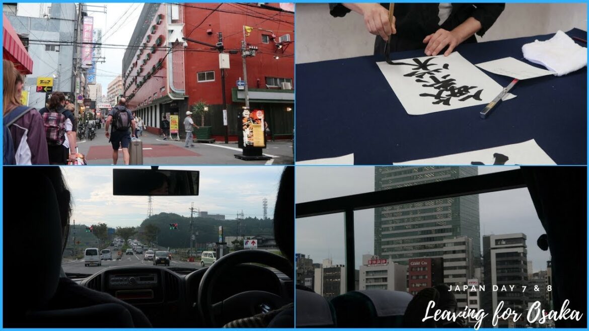 Japan Vlog | Day 7 & 8 | Room Tour and Food Testing