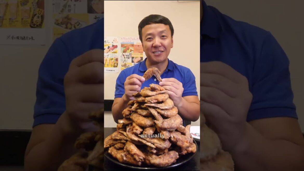 Japan’s BEST Chicken Wings! Eating 100 Chicken Wings & Trying Chicken Wing HACK #shorts #foodhacks Japan's BEST Chicken Wings! Eating 100 Chicken Wings & Trying Chicken Wing HACK #shorts #foodhacks