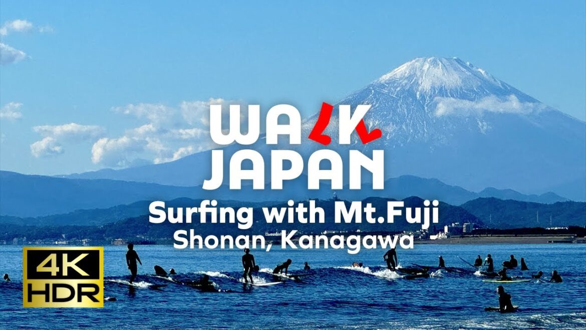 Surfing with Mt.Fuji – Shonan, Kanagawa – | Walk Japan Surfing with Mt.Fuji - Shonan, Kanagawa - | Walk Japan