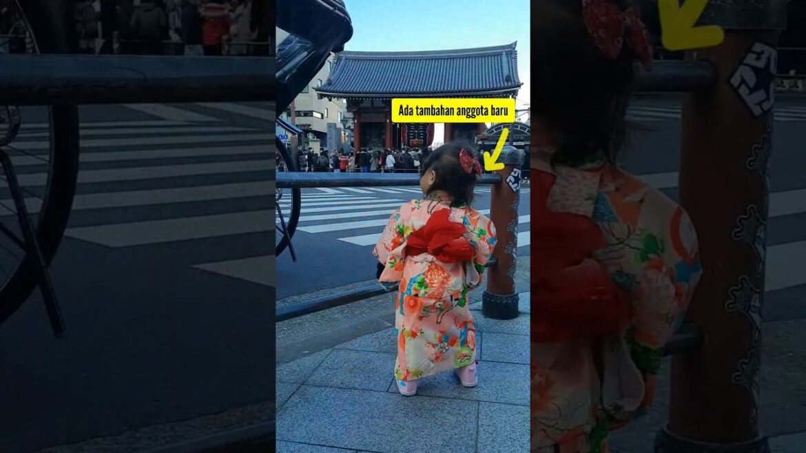 Jalan-jalan cuma pake kimono #japan #travel #asakusa