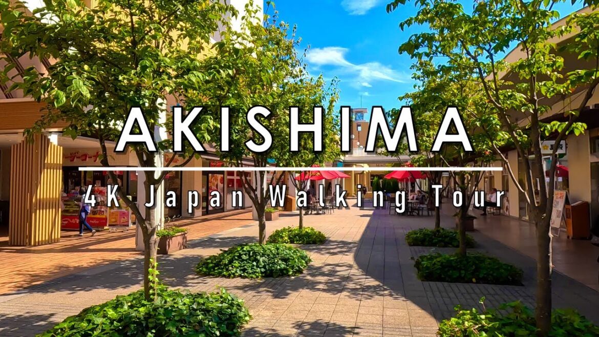 4K Japan Walking tour in Akishima November 2023 4K Japan Walking tour in Akishima November 2023