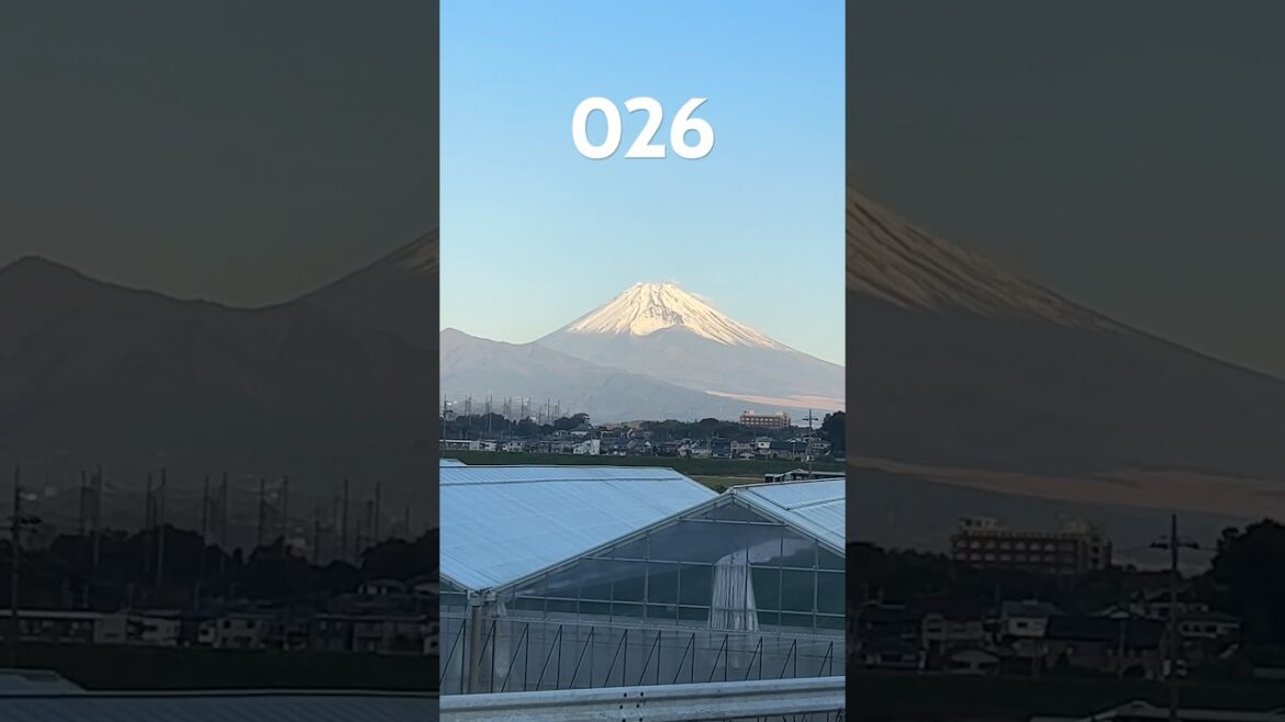 026 Mt. Fuji everyday! 2023, 11/20! Windy but nice! #mountfuji #fuji #Japan