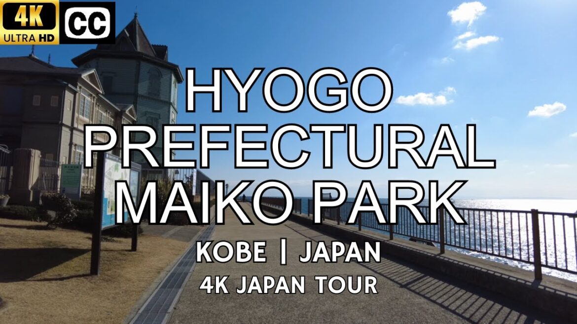 [4K] Japan Walk Tour | Hyogo Prefectural Maiko Park | Kobe