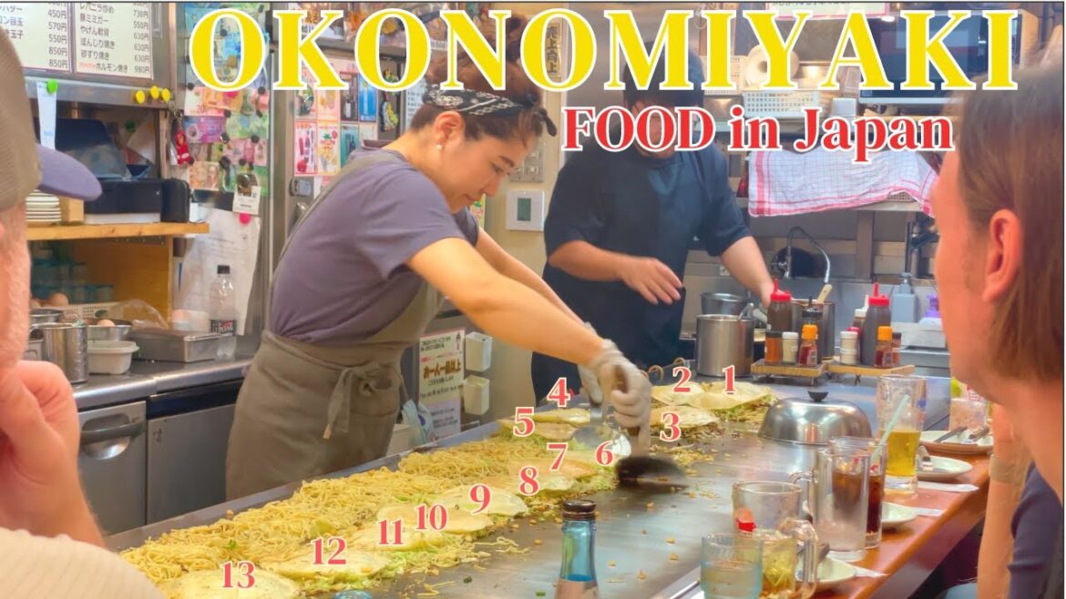 Foodie Adventure🇯🇵 A Must-Try Hiroshima Okonomiyaki Restaurant. Japanese Street Food. | Ron ロン お好み焼き Foodie Adventure🇯🇵 A Must-Try Hiroshima Okonomiyaki Restaurant. Japanese Street Food. | Ron ロン お好み焼き