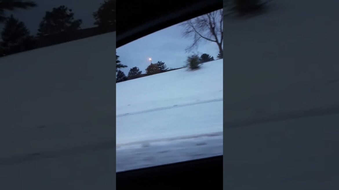 Earliest Snow in October 2023  Minnesota October Snow 2023