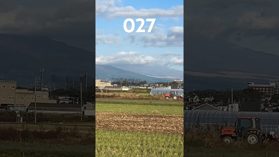 027 Mt. Fuji everyday! 2023, 11/21! Cloud cover! #mountfuji #fuji #Japan
