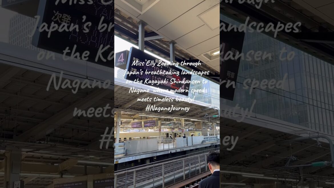 Miss Elly Nagano trip. #miss_elly69 #missellyjapan #fyp #trending #japan #nagano #shinkansen #fypシ