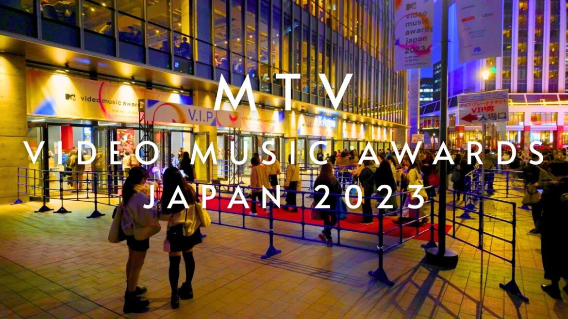 【4K🇯🇵】MTV VMAJ 2023 @K-Arena Yokohama [DJI Osmo Pocket 3]