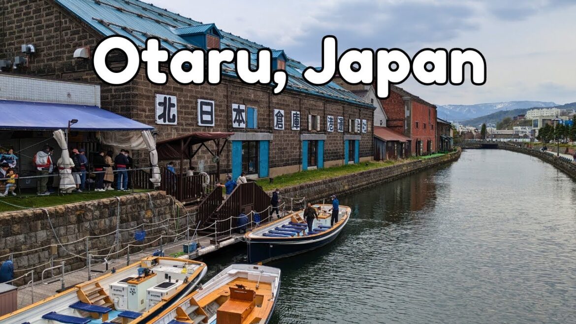 Otaru, Hokkaido Canal Walk | ASMR | 4K