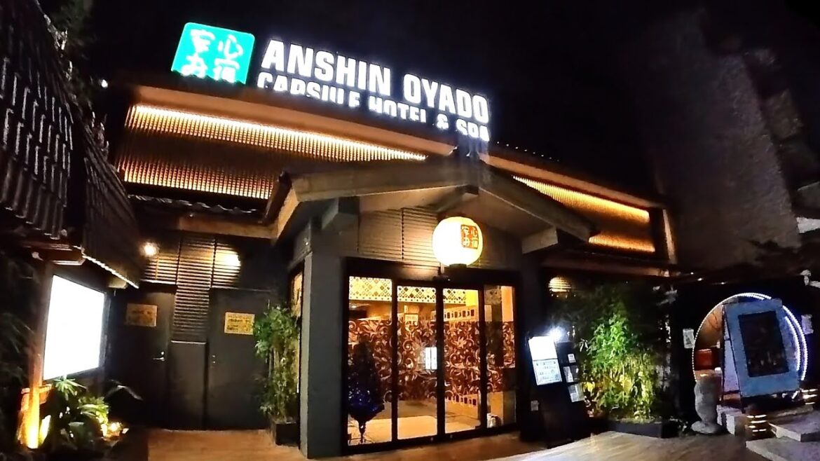 Capsule Hotel in Kyoto with Too Many Free Services |  Anshin Oyado $36