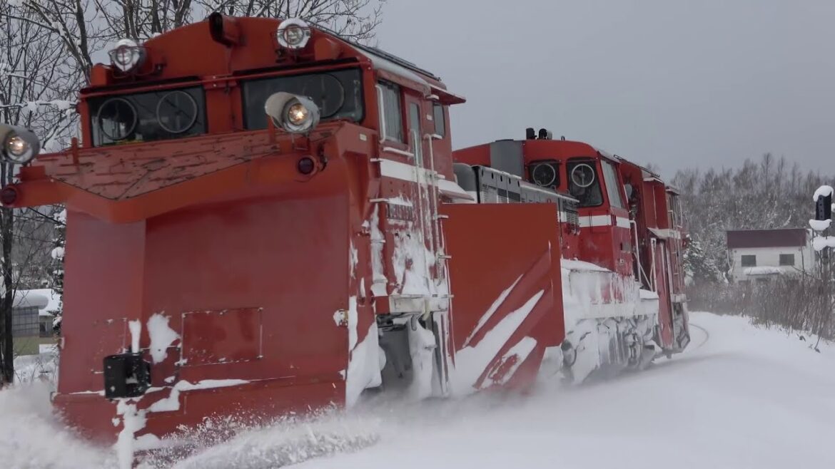 most powerful snow plow train DE most powerful snow plow train DE