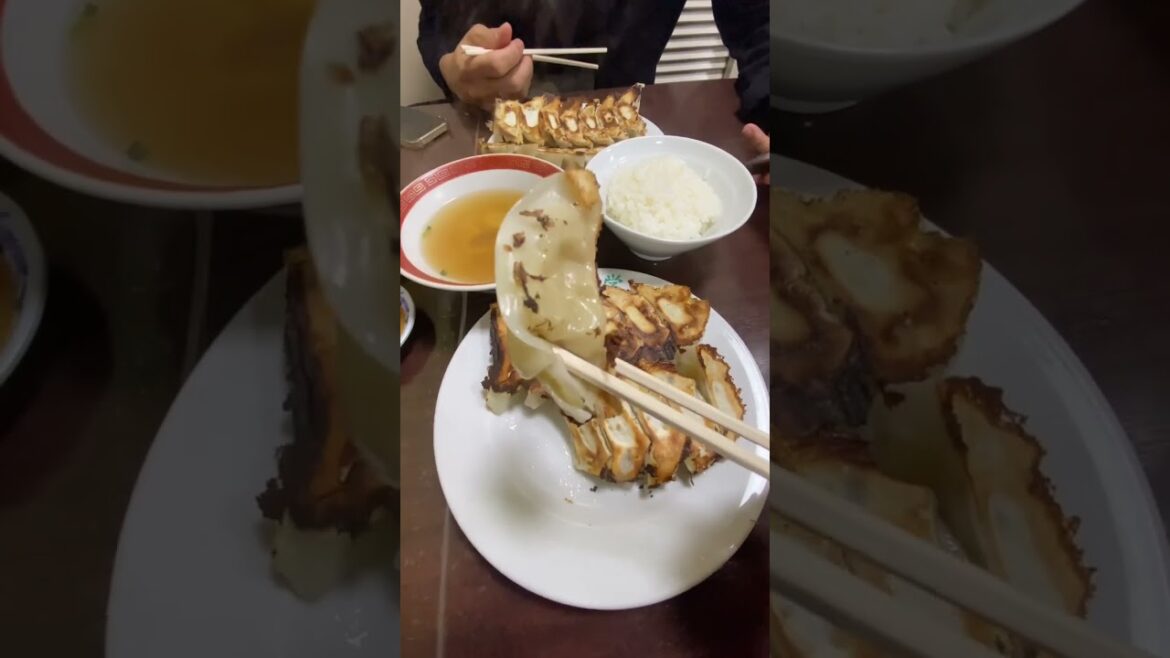 만두 좋아~! 교자대학 고베 일본 #shorts