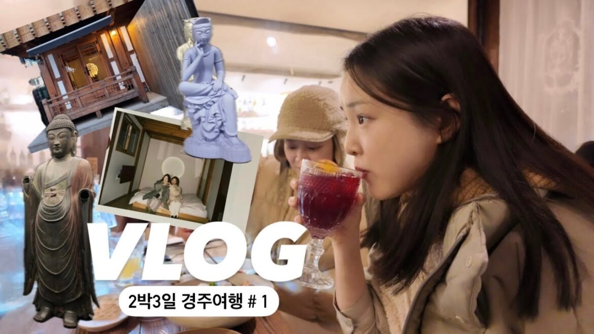 [SUB] 2박3일 경주 여행 브이로그 #1 . 사진맛집 국립경주박물관 . 소소정 한옥 . Dji pocket3 vlog . 오즈모 포켓3 . 경주카페 . 경주맛집 . 韓国旅行