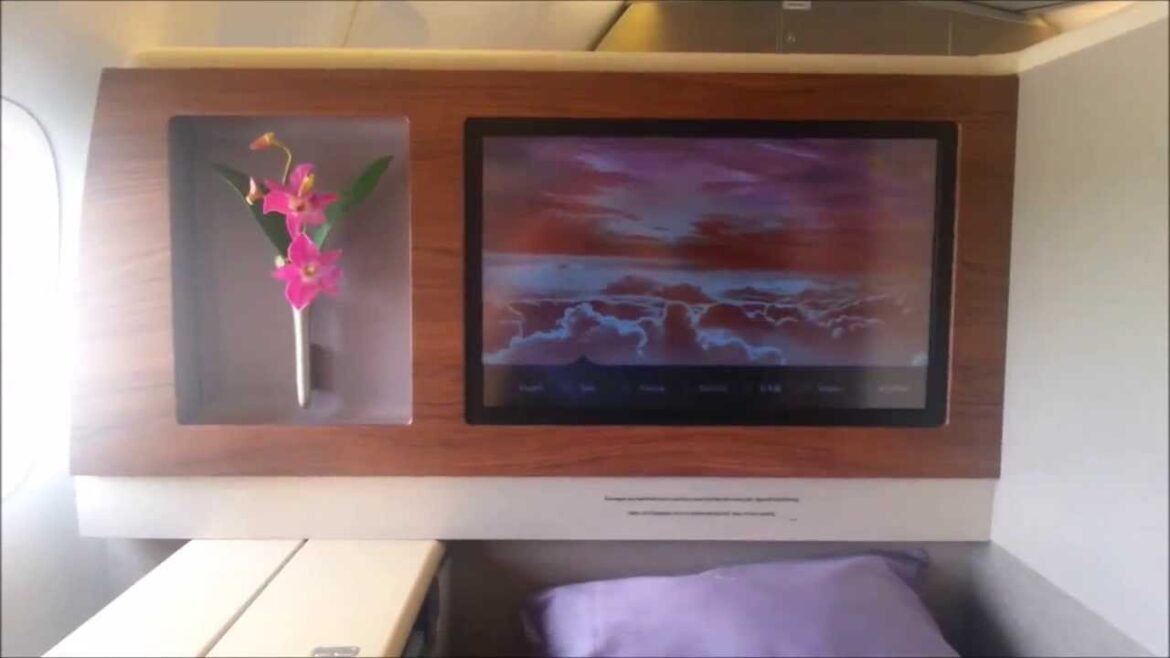 Thai Airways and Lufthansa First Class November 2013
