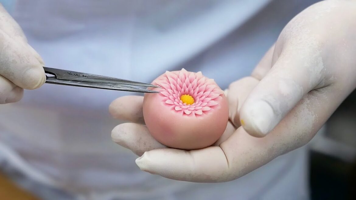 Japanese Food - The MOST BEAUTIFUL HANDMADE CANDY in Japan! Baikatei Tokyo