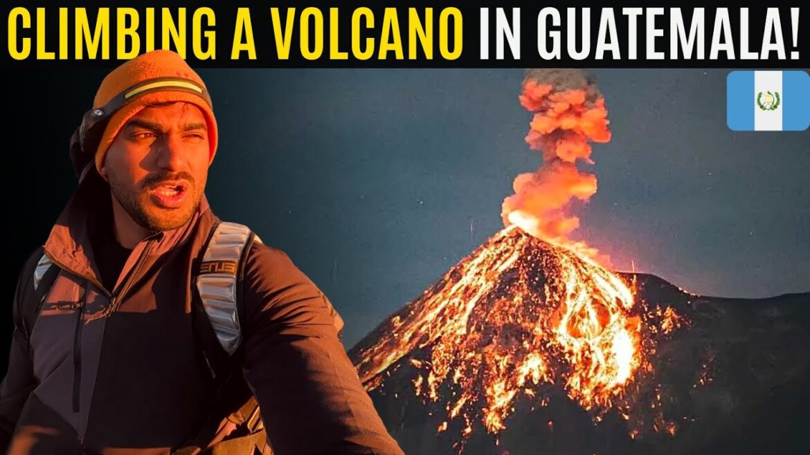 Hiking an ACTIVE Volcano in Guatemala - ACATENANGO VOLCANO! 🇬🇹