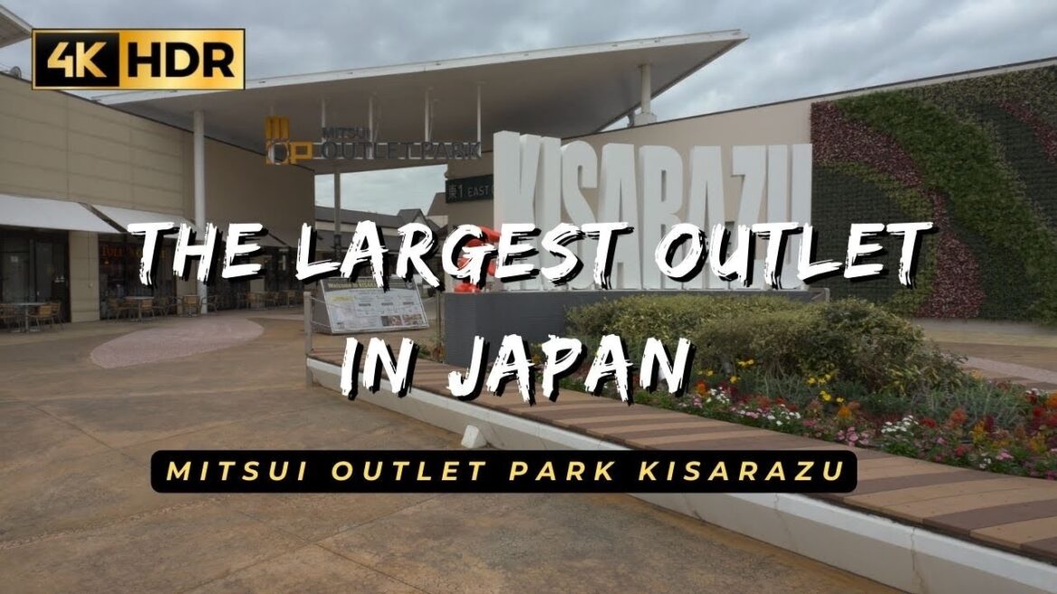Mitsui Outlet Park Kisarazu, the largest in Japan// 4K HDR Mitsui Outlet Park Kisarazu, the largest in Japan// 4K HDR