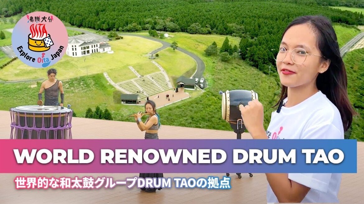 A Taiko Performance by DRUM TAO in a Scenic Open-Air Theater in Taketa City【Explore Oita Japan】 A Taiko Performance by DRUM TAO in a Scenic Open-Air Theater in Taketa City【Explore Oita Japan】