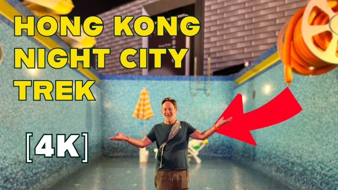 [4K] Wandering Hong Kong Night Harbor - Avenue of Stars, Museum of Art, shot on DJI Pocket 3