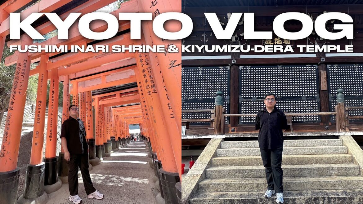 KYOTO VLOG • Fushimi Inari Shrine & Kiyumizu-dera Temple | Ivan de Guzman