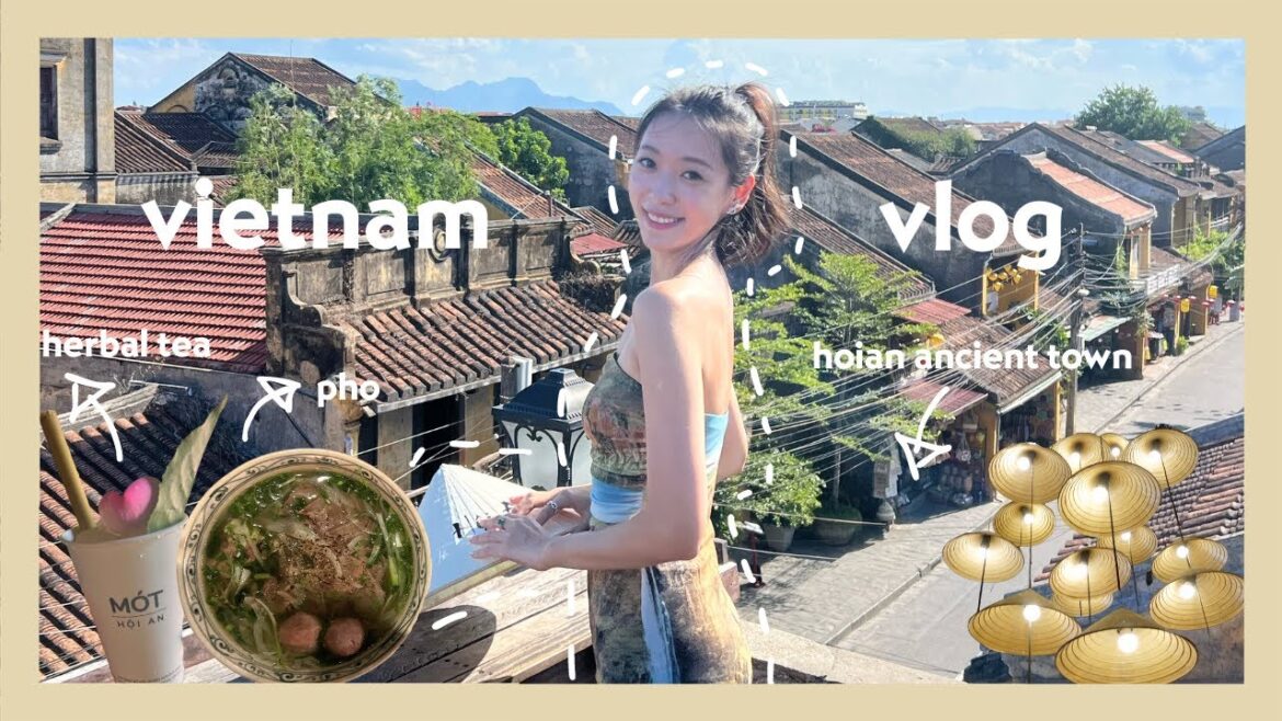 3 Days in Vietnam | Travel Vlog | best things to do in DANANG & HOIAN | HD 1080p [eng sub]