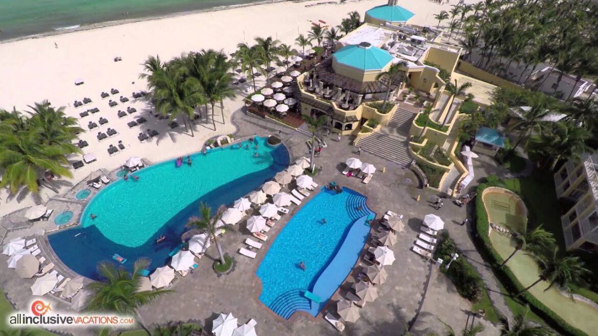 Royal Hideaway Aerial 4k by All Inclusive Vacations