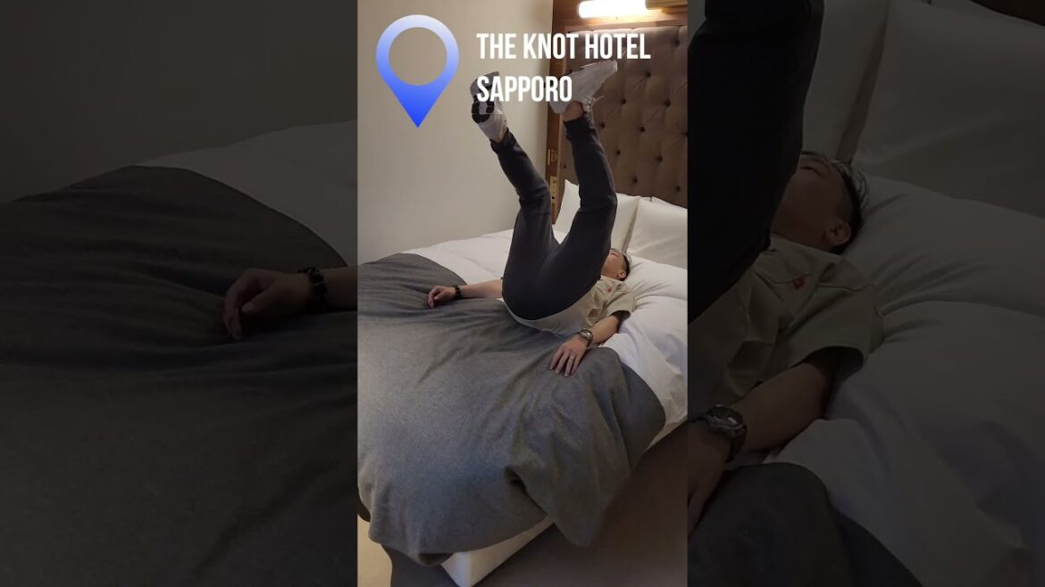 北海道the knot sapporo飯店開箱!room tour the knot sapporo!#北海道 #旅遊 #住宿推薦