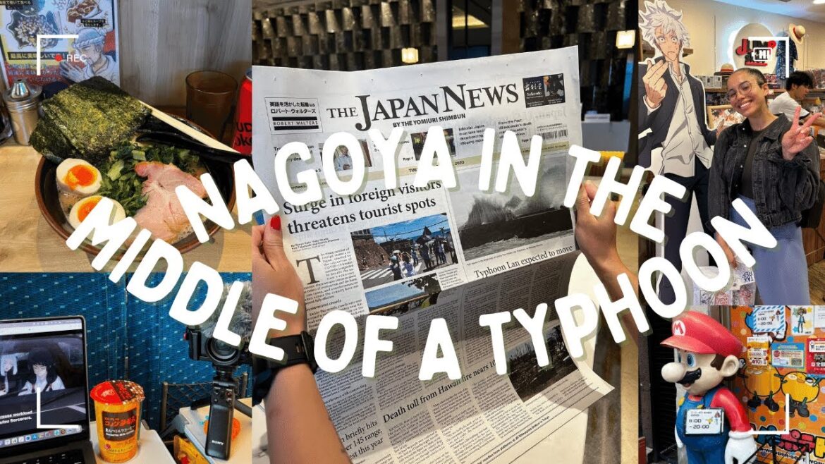 Stuck in the middle of a TYPHOON: NAGOYA & KYOTO pt 1