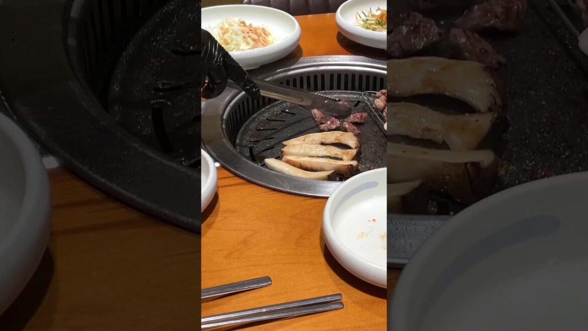 見て！見て！韓国の焼肉 #Shorts