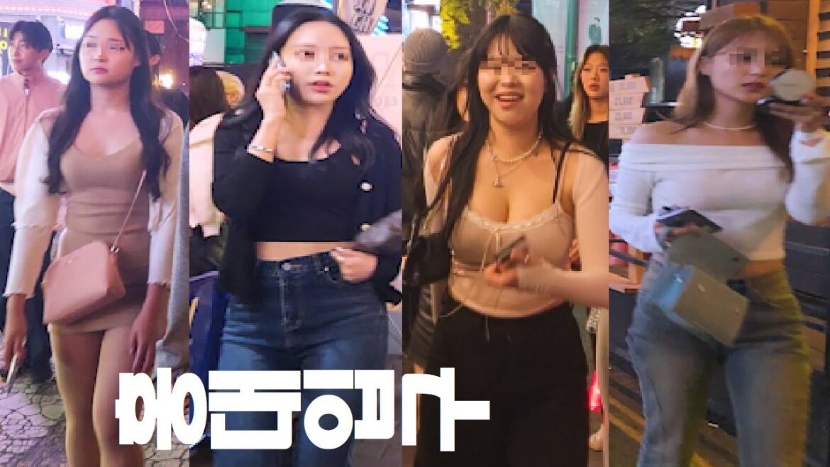 [4k HDR]🔥🔥오늘도 너무 즐거운 홍대클럽 거리