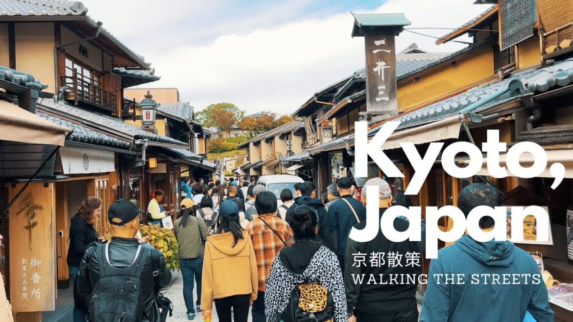4K Japan's Beautiful City Kyoto - Kiyomizu-zaka 清水坂 | Sannen-zaka 三年坂 | Ninen-zaka 二年坂(Walking Tour)