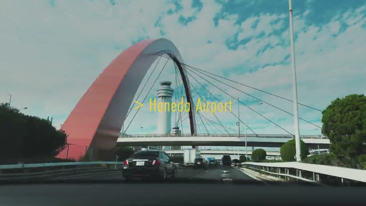 MinatoMirai(Yokohama) to Haneda Airport(tokyo), Driving Vlogs #20231123