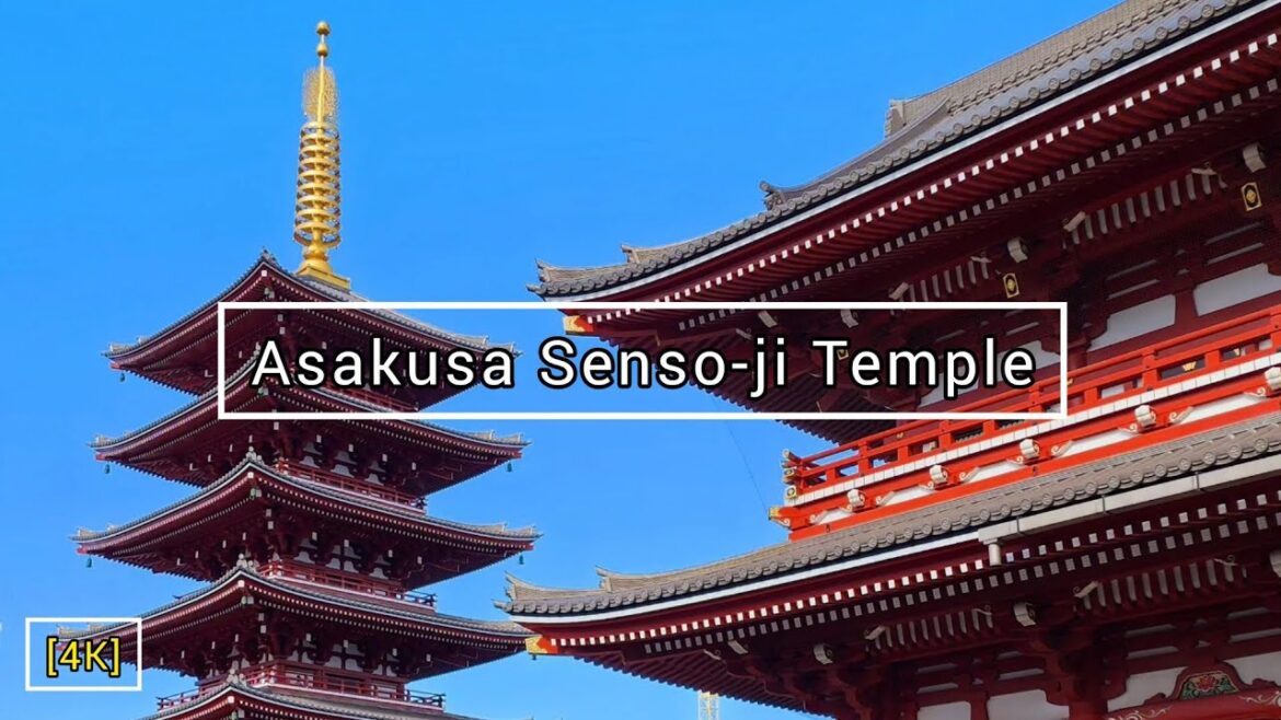 Asakusa Senso-ji Temple in Tokyo Virtual Tour | HD 4K Super View Asakusa Senso-ji Temple in Tokyo Virtual Tour | HD 4K Super View