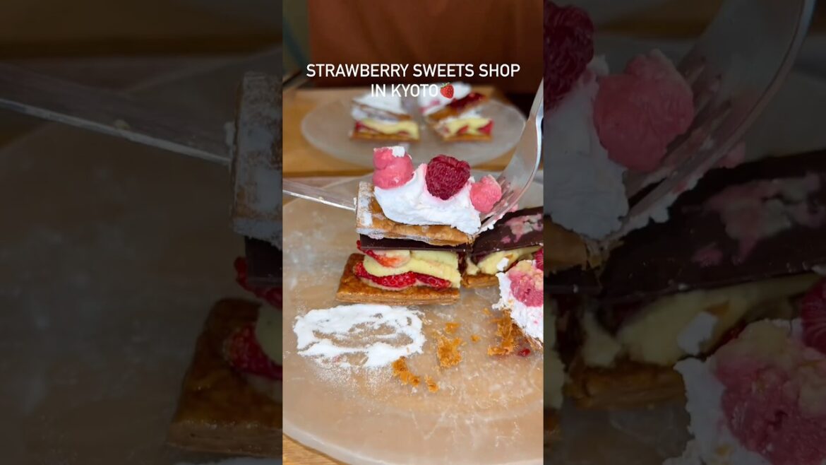Patisserie Strawberry||Kyoto Japan