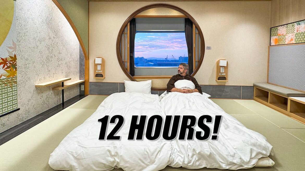 Japan's INCREDIBLE Overnight Ferry (More Like a Cruise?)
