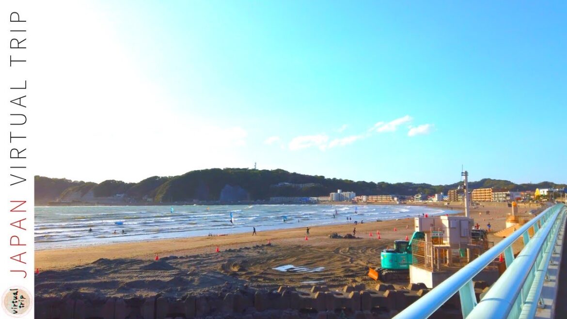 4K Japan Walk - Sea Town & Observatory | Neighborhood Walking Tour in Hayama (葉山)