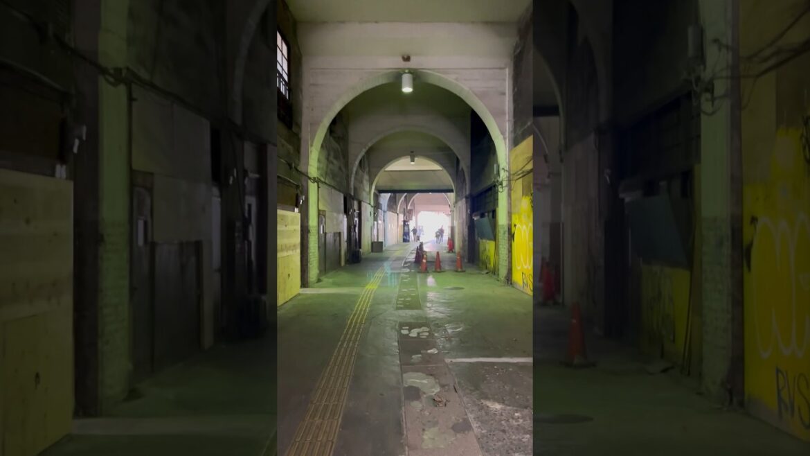 JR鶴見線の国道駅は、昭和レトロな雰囲気を醸し出す戦前から残る高架下の風景を堪能できて、都会の秘境駅マニアには定番の駅 / Yokohama Trip