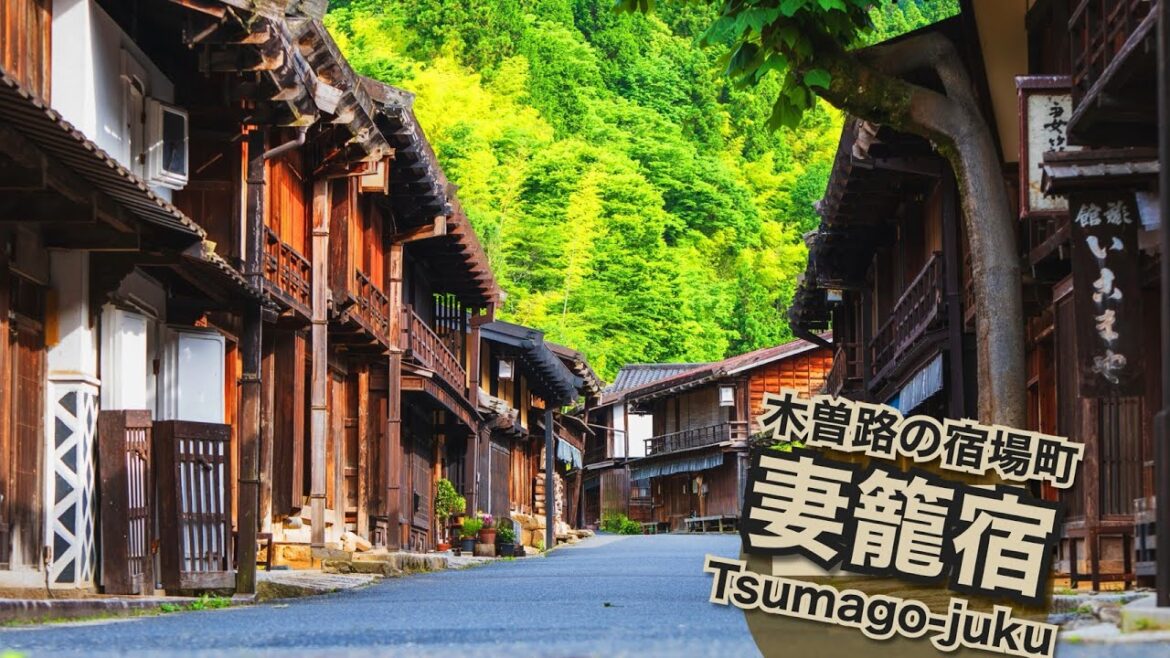 妻籠宿|Walking around Tsumagojuku|中山道木曽路の宿場町|Beautiful landscape of Japan|Kisoji,Nagano,Japan 妻籠宿|Walking around Tsumagojuku|中山道木曽路の宿場町|Beautiful landscape of Japan|Kisoji,Nagano,Japan