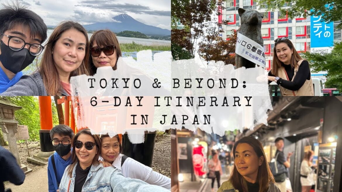 6-Day Itinerary in Japan (Tokyo, Mt. Fuji, Kyoto)