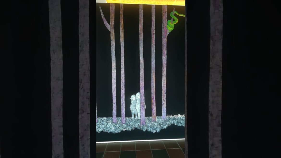 Living Mural im Kunst-Museum in Fukuoka (Japan 2023)