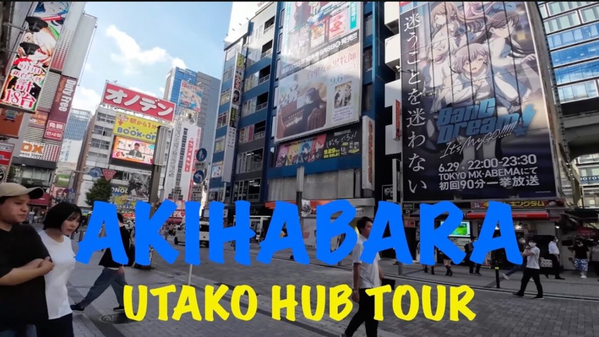 Akihabara Otaku Heaven Walk Tour | Anime Figurine Store| Arcade & Trading Card Games | Tokyo Vlog