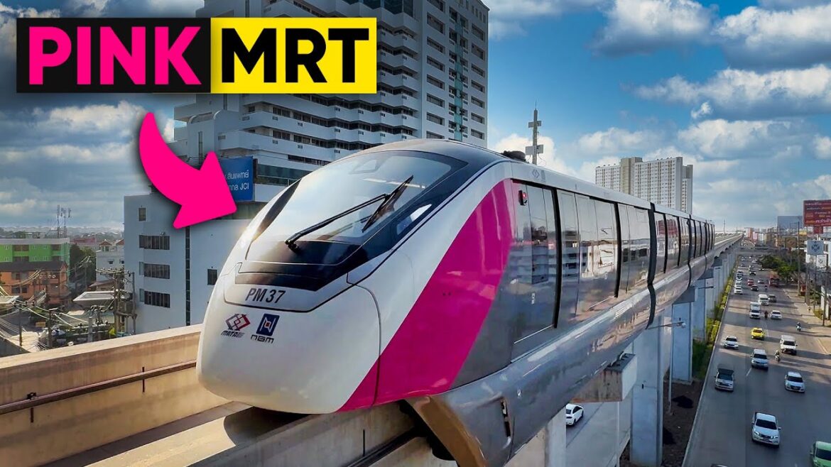 The PINK Line MRT Is HERE!