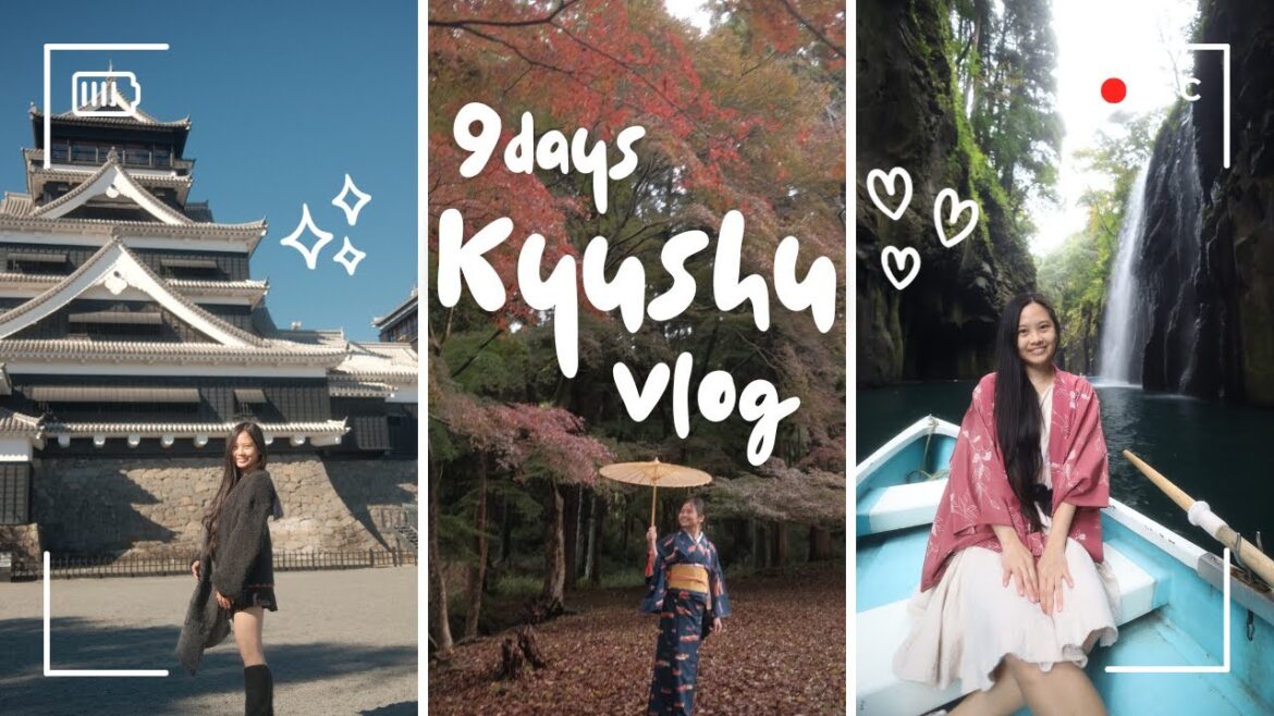 9 Days in Kyushu, Japan Vlog!