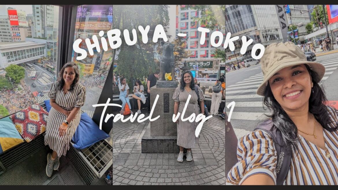 Exploring Shibuya | Travel Guide JAPAN Tokyo | Scramble Crossing 🇯🇵 |Part1| Vaishnavi Gopichander